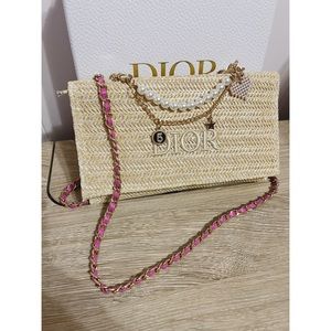Dior cosmetic bag/pouch to crossbody bag